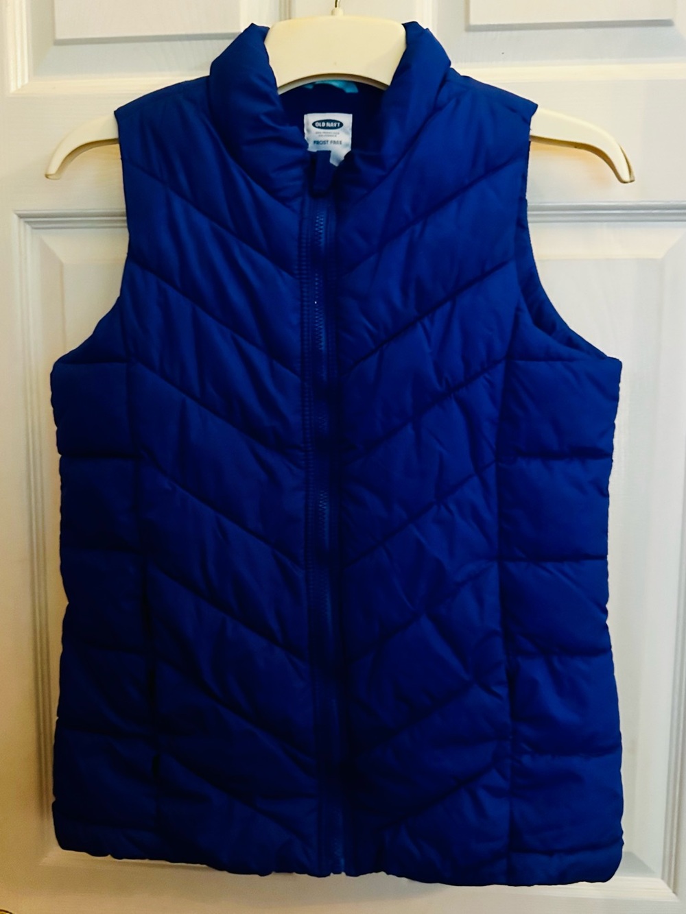Old Navy Royal Blue Quilted Puffer Vest